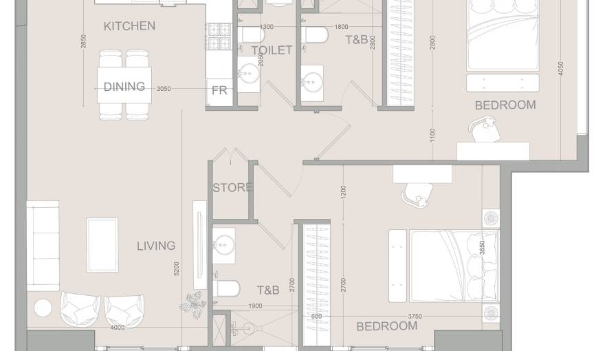 Plans AUREL1A Residence