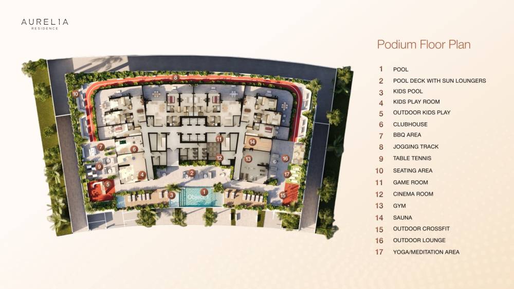 General plan – AUREL1A Residence#2