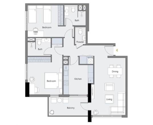 Plans RA1N Residence #2