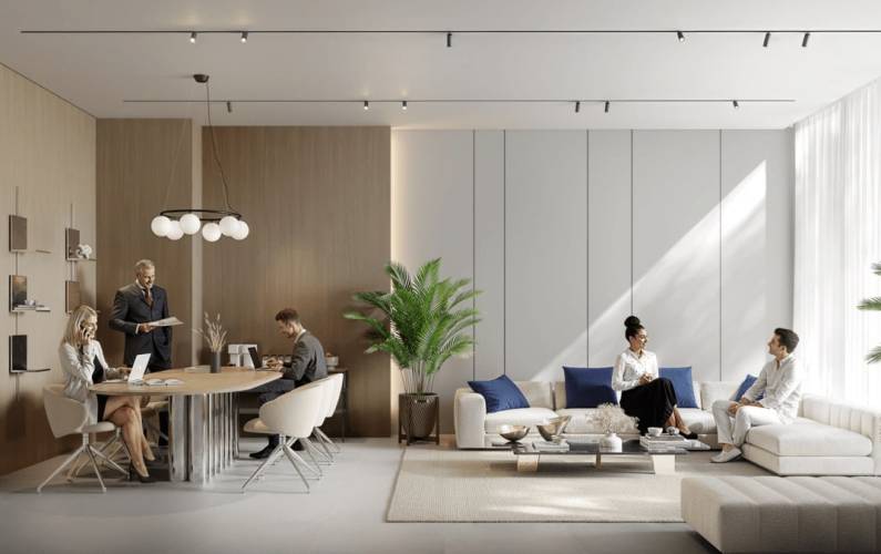 Interior design – TETR1S Tower