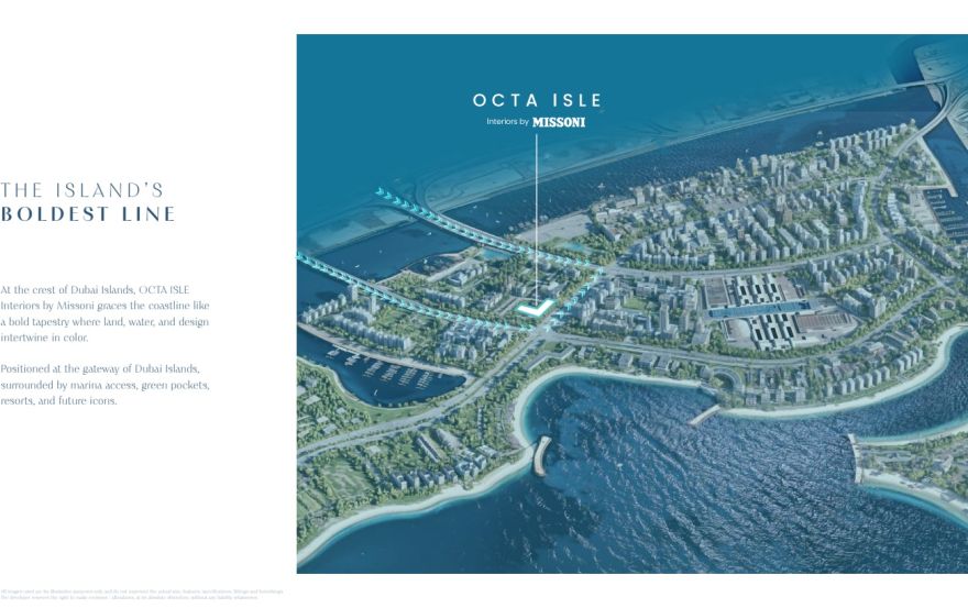 Site plan – Octa Isle by Missoni