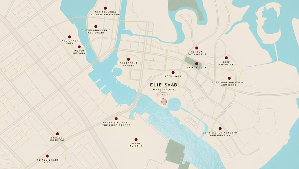General plan – Elie Saab Waterfront#2