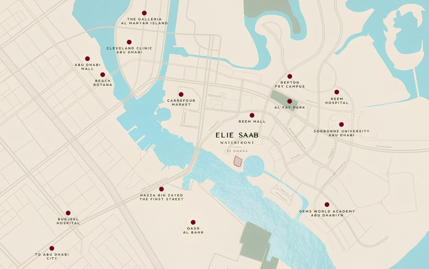 Site plan – Elie Saab Waterfront
