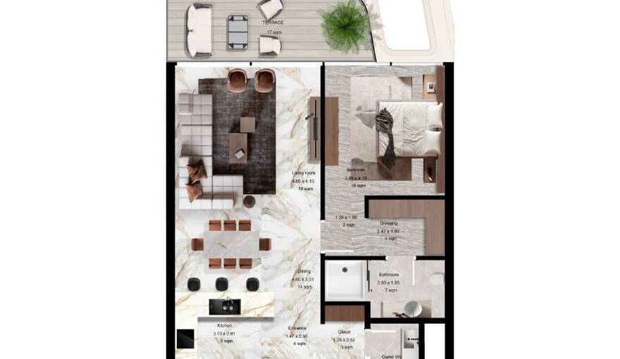 Plans Jacob & Co Apartments