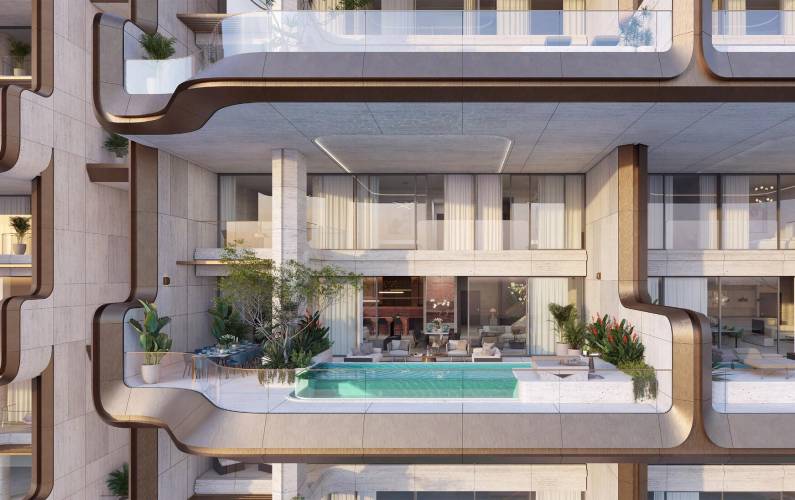 Interior design – The Alba Residences