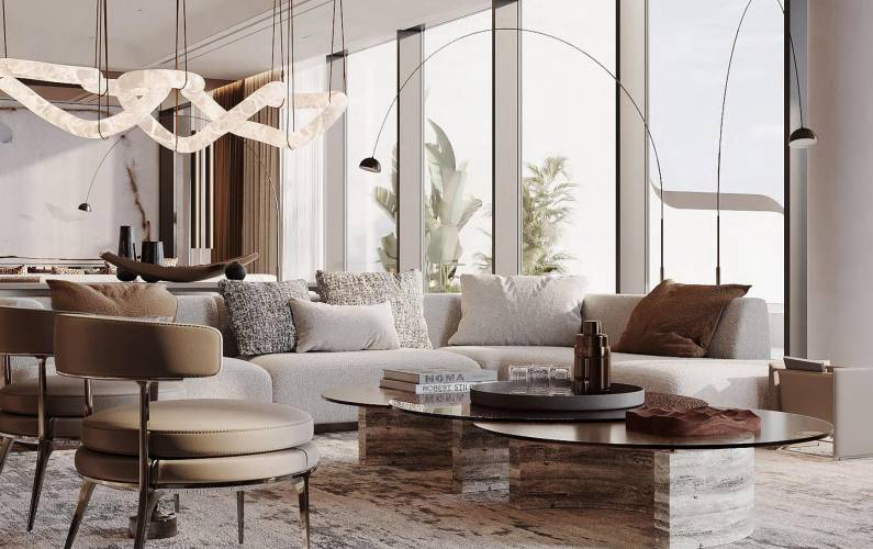 Interior design – The Alba Residences