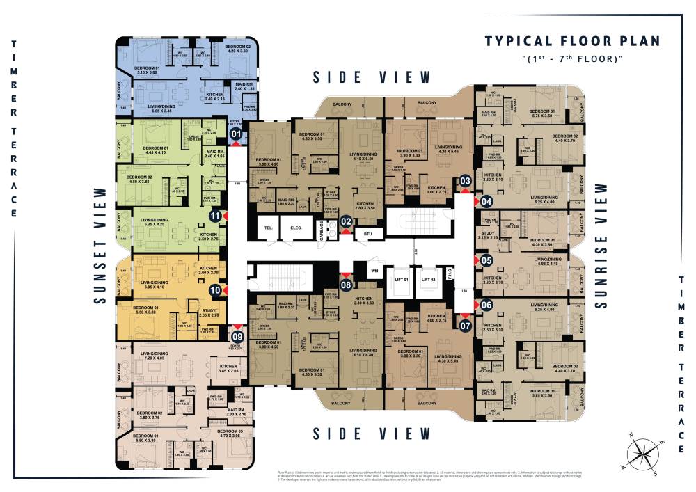 General plan – Timber Terrace#1
