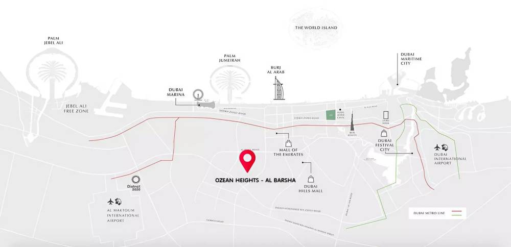 General plan – Ozean Heights#1