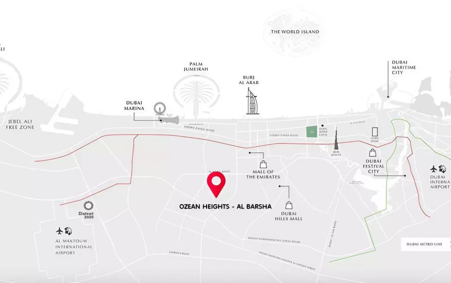 Site plan – Ozean Heights