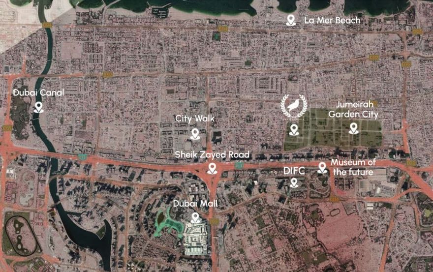 Site plan – The Grandala