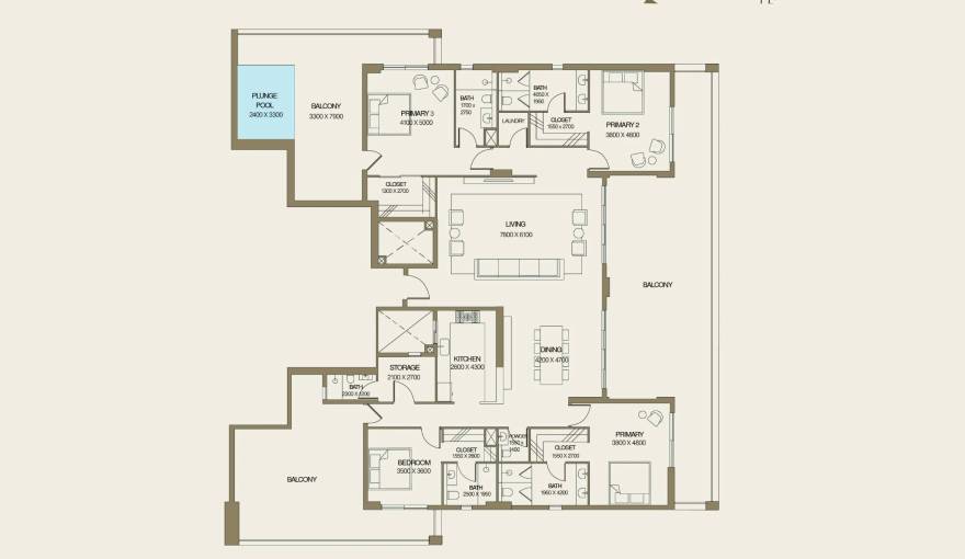 Plans 42 East Residences