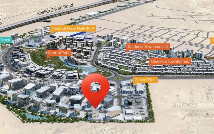 Site plan – Omya Residences