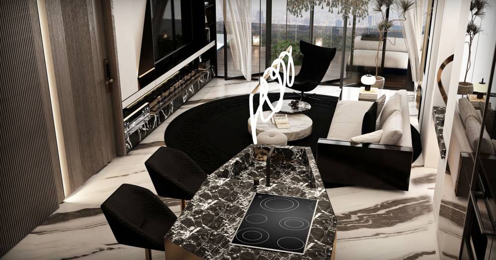 Interior design – Empire Suites#5