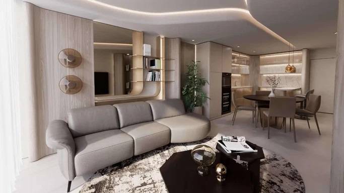 Interior design – Sky Harmony#3