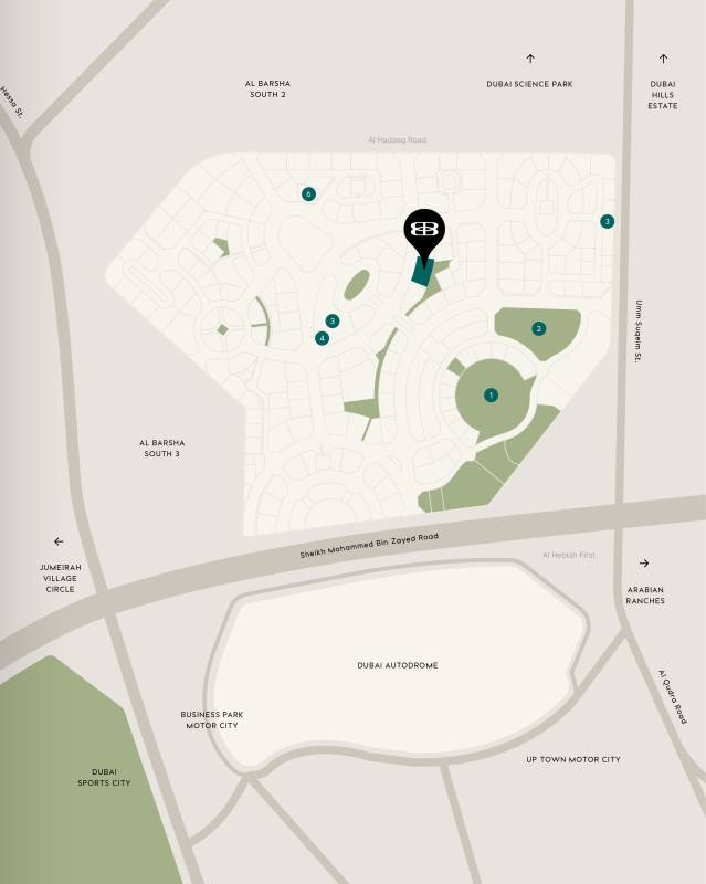 General plan – Bond Enclave#1