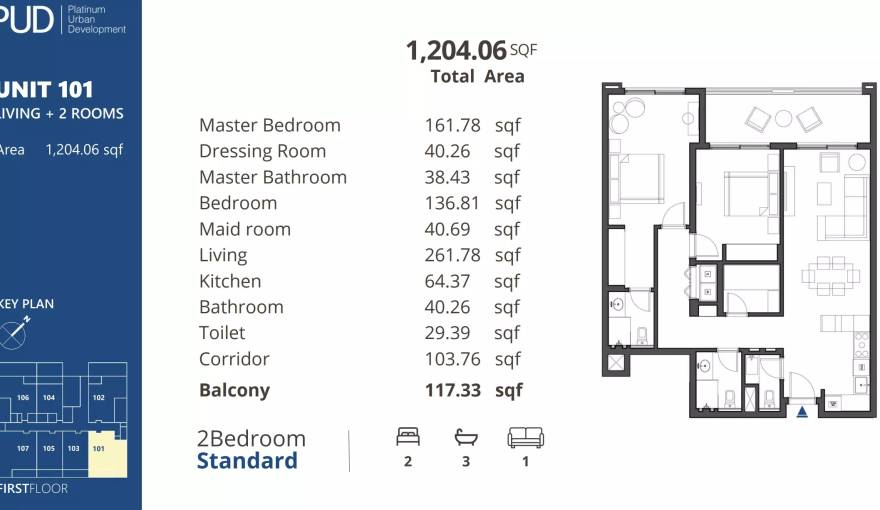 Plans PUD Residences 1