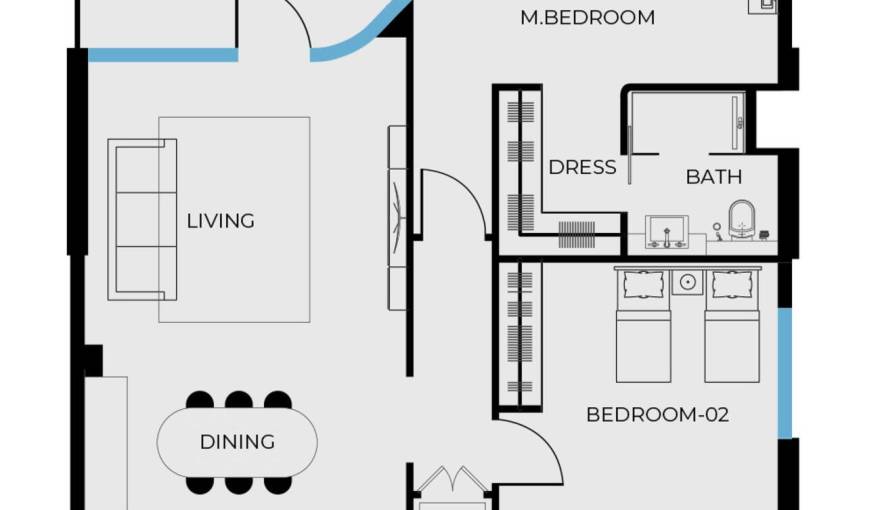 Plans Luxury Canal Residences
