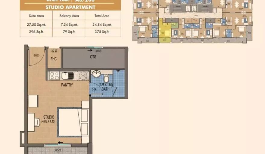 Plans Purvanchal Triana Residences