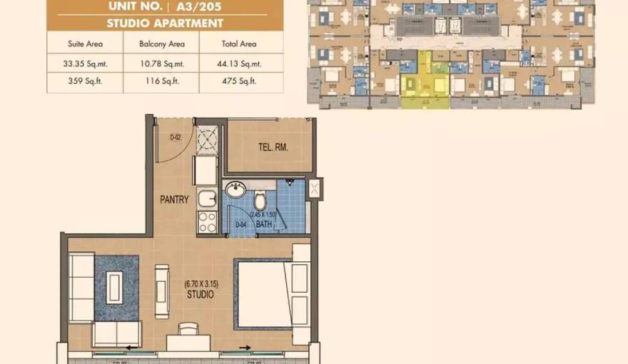 Plans Purvanchal Triana Residences
