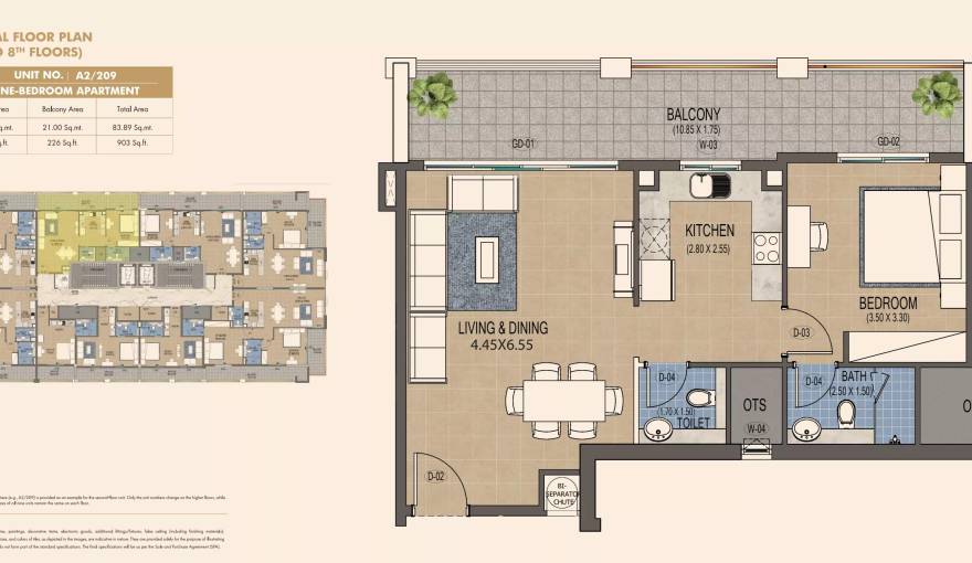 Plans Purvanchal Triana Residences