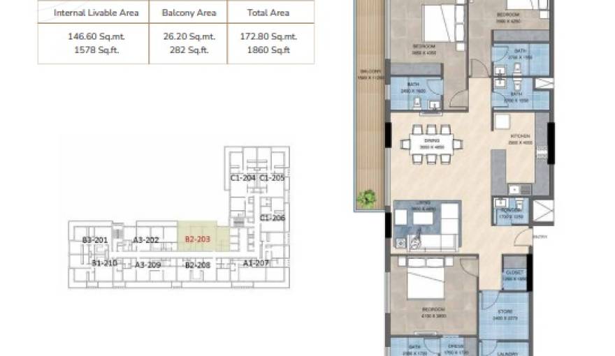 Plans Sunbliss Residences