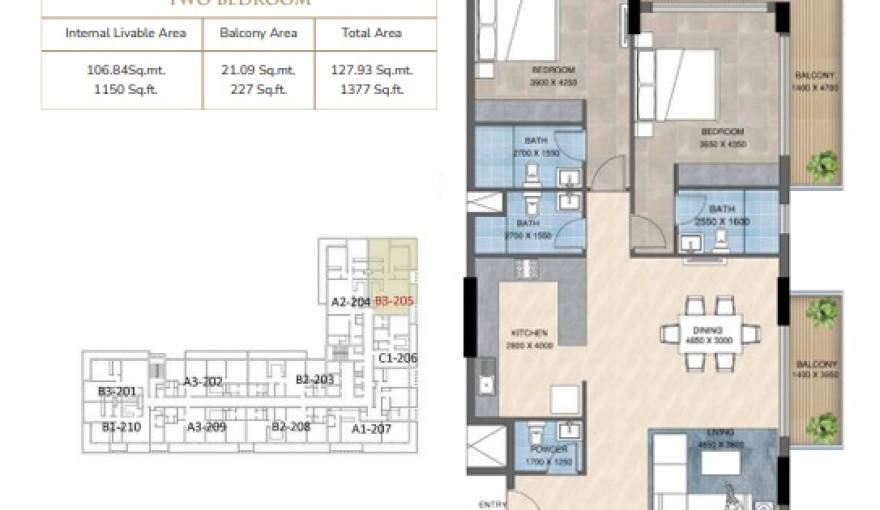Plans Sunbliss Residences