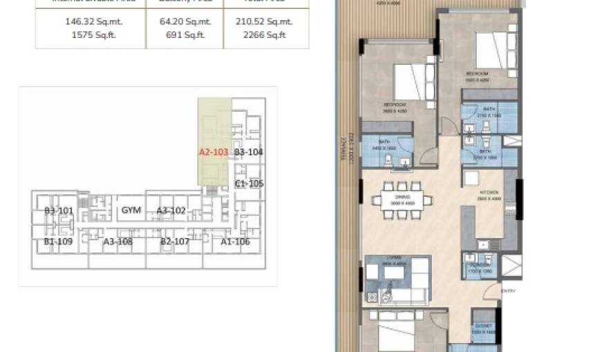 Plans Sunbliss Residences