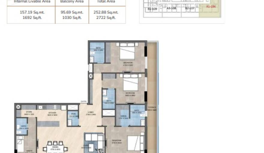 Plans Sunbliss Residences