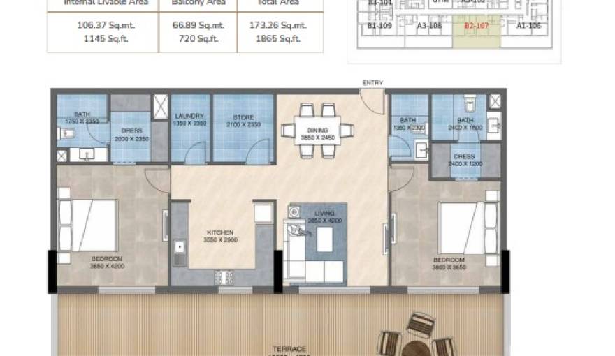 Plans Sunbliss Residences
