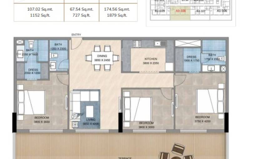 Plans Sunbliss Residences