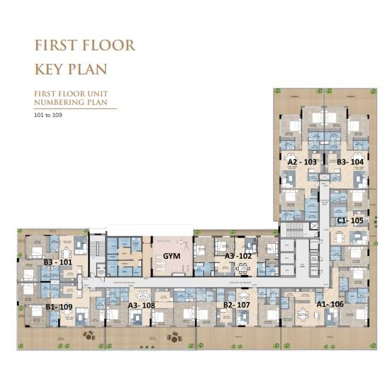 General plan – Sunbliss Residences#3