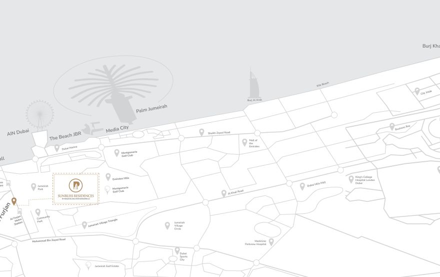 Site plan – Sunbliss Residences