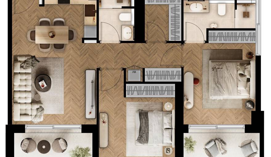 Plans Arisha Terraces