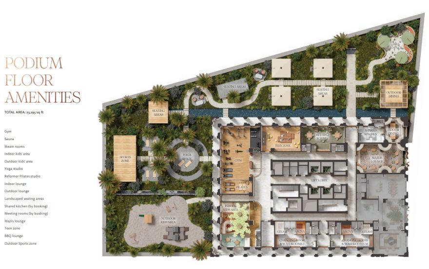 Site plan – Elire