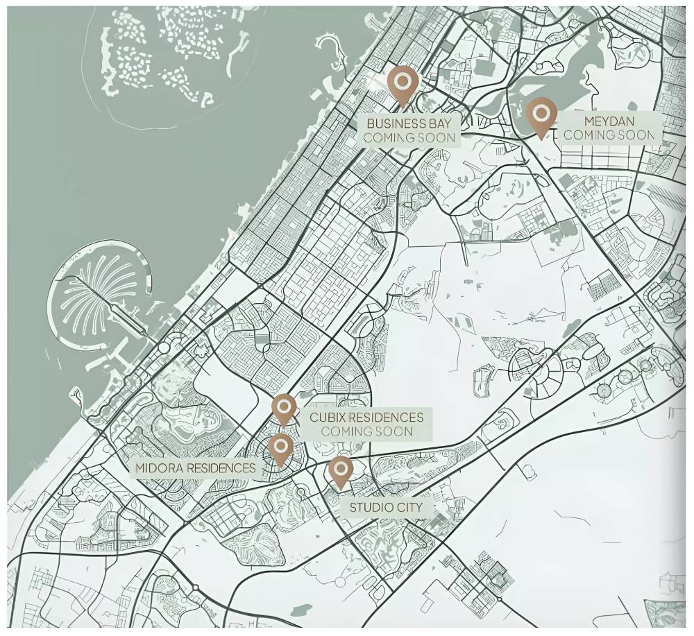 General plan – Midora Residences#1