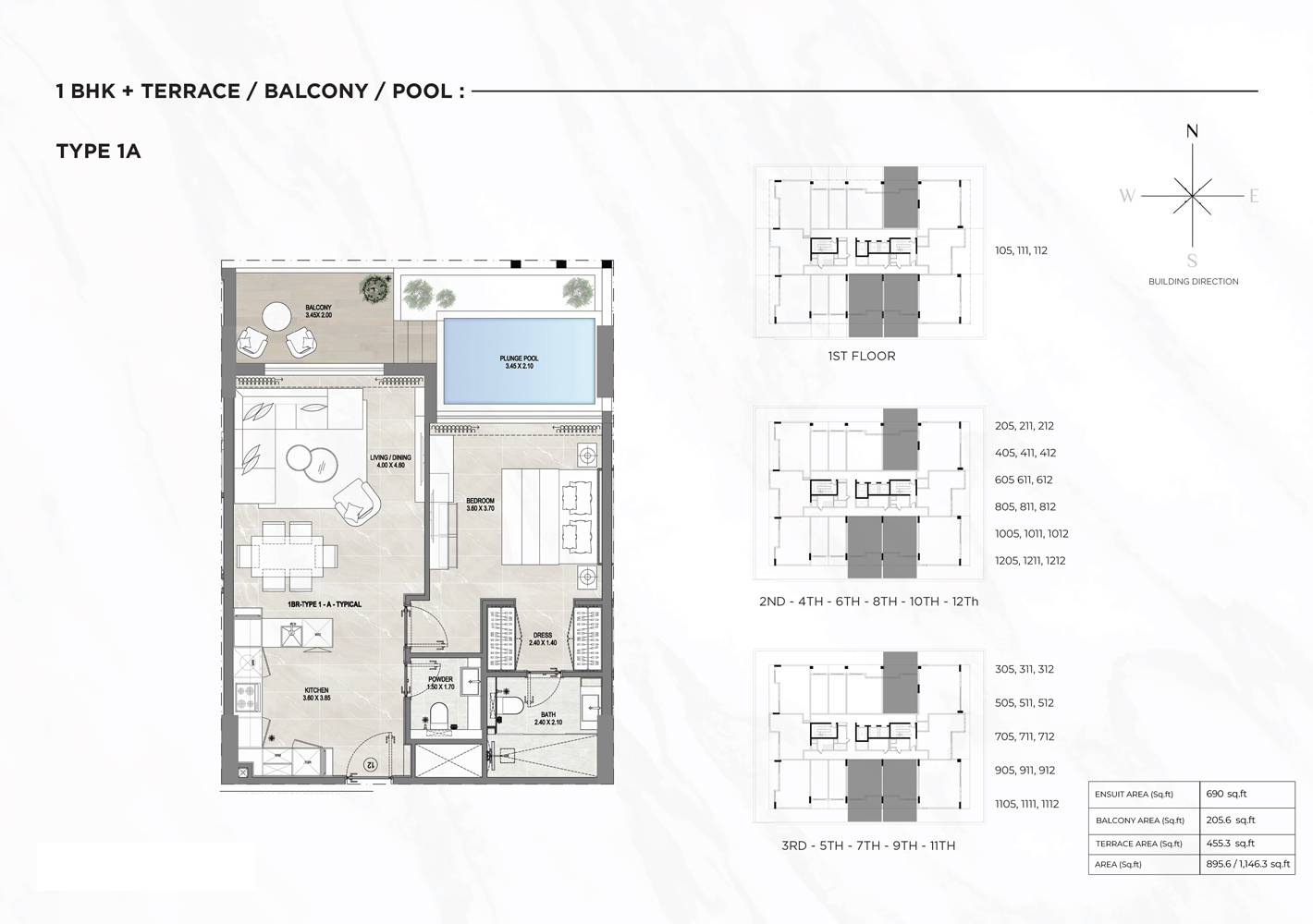 Plans Gharbi I Residences #2