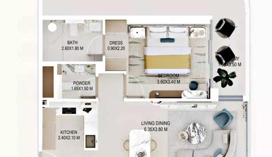 Plans Rabdan Gardens