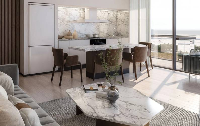 Interior design – Radiant Atrium Towers