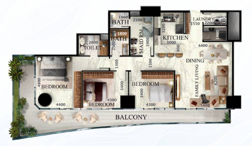 Plans Radiant Elite Towers