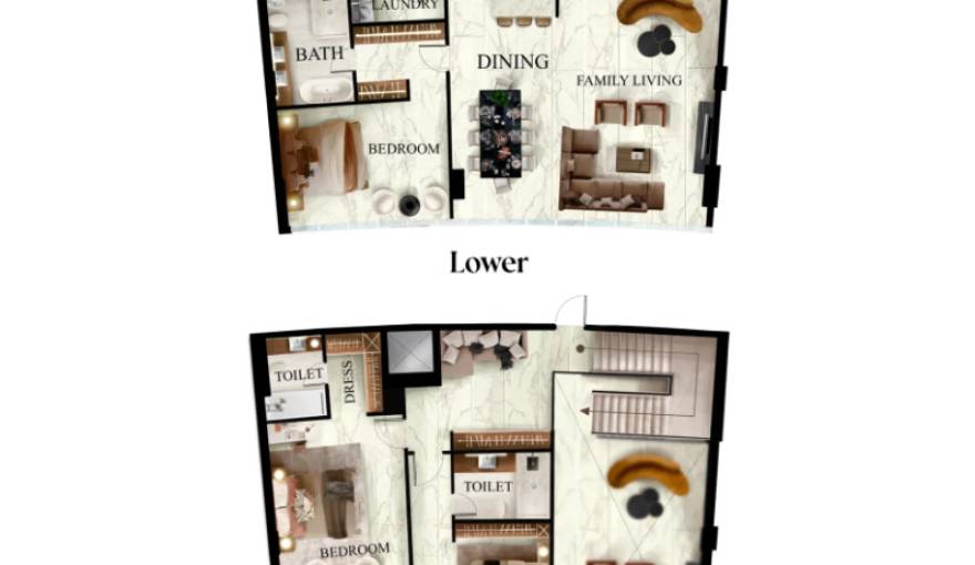 Plans Radiant Elite Towers