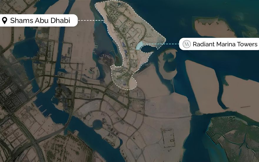 Site plan – Radiant Marina Towers