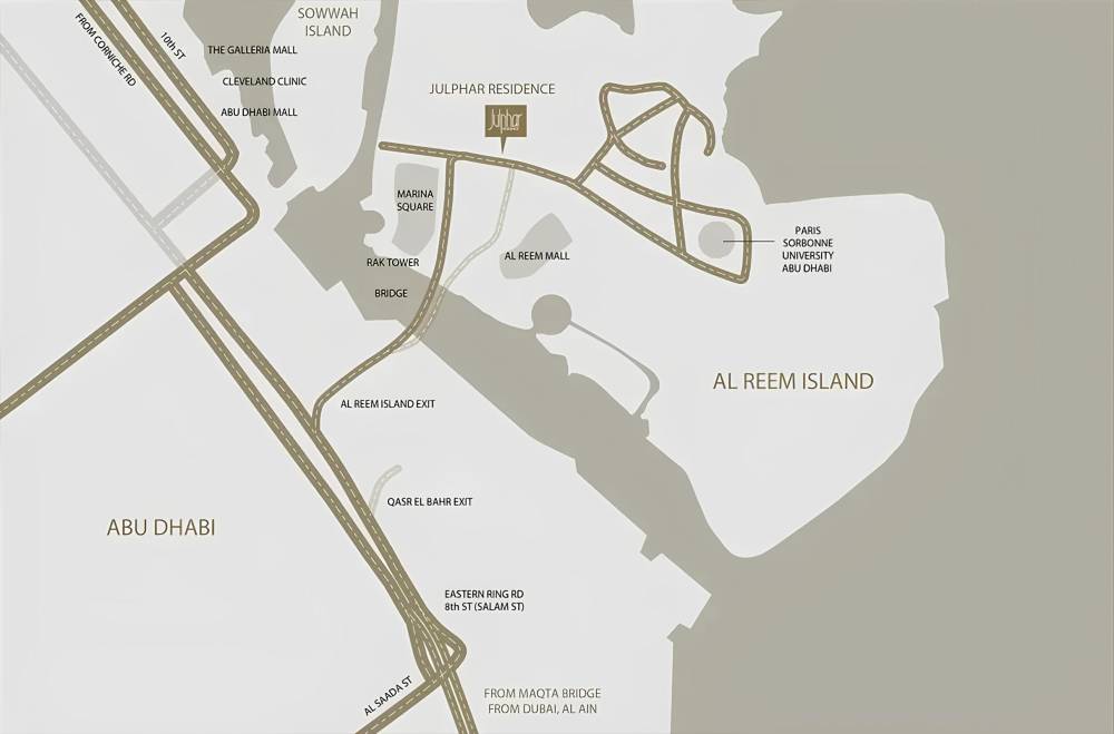 General plan – Julphar Residence Tower#1