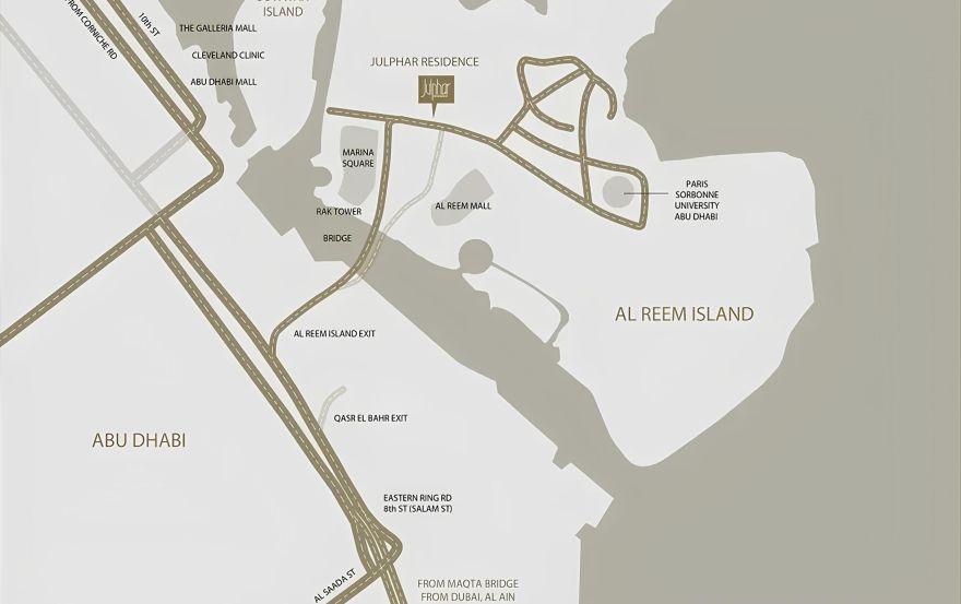 Site plan – Julphar Residence Tower