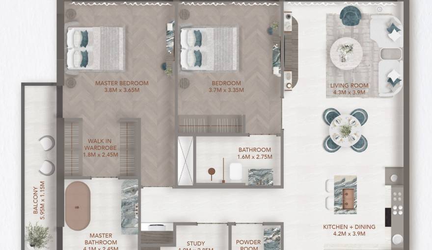 Plans 241 Waterside Residences
