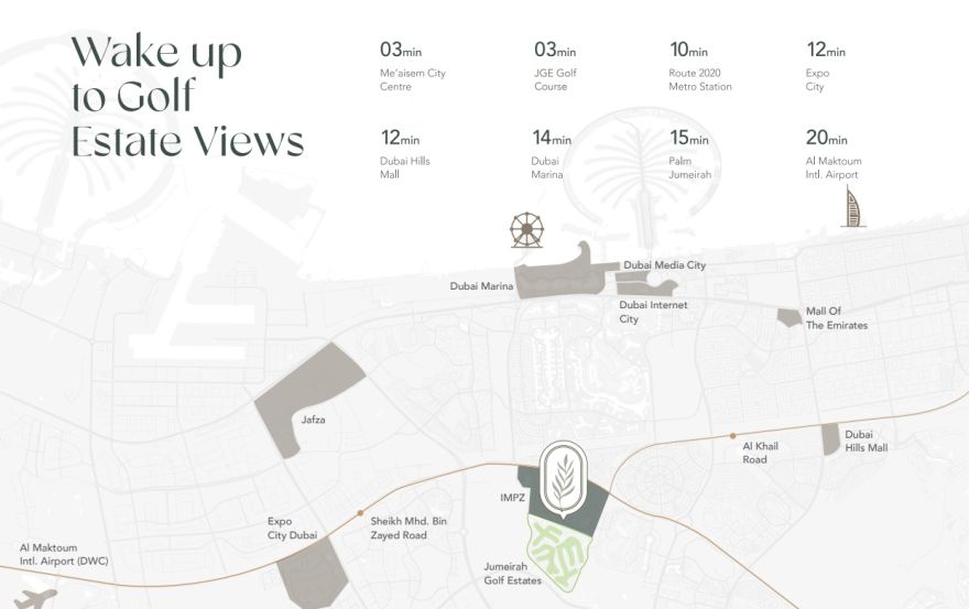 Site plan – Golf Grove