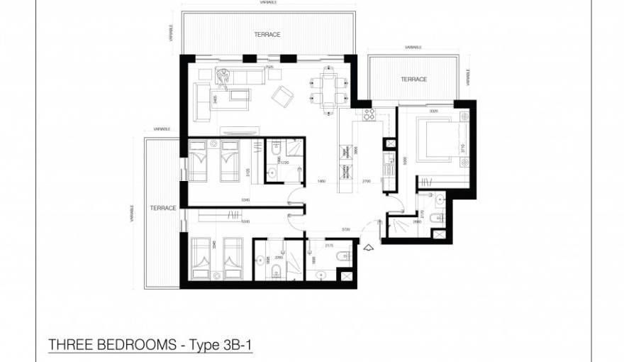 Plans Al Raha Lofts
