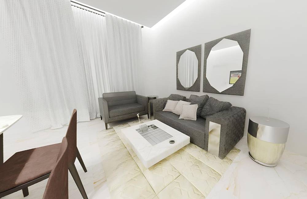 Interior design – Al Raha Lofts#1