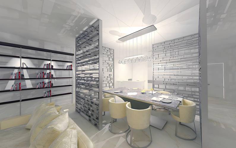 Interior design – Al Raha Lofts