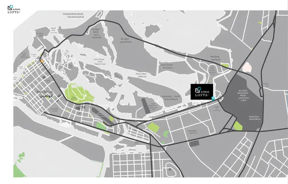 General plan – Al Raha Lofts#1
