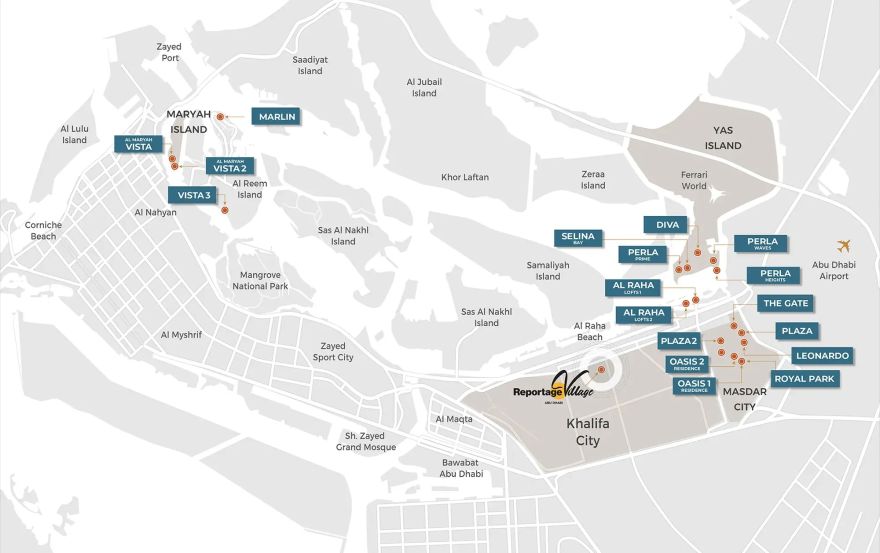 Site plan – Reportage Village